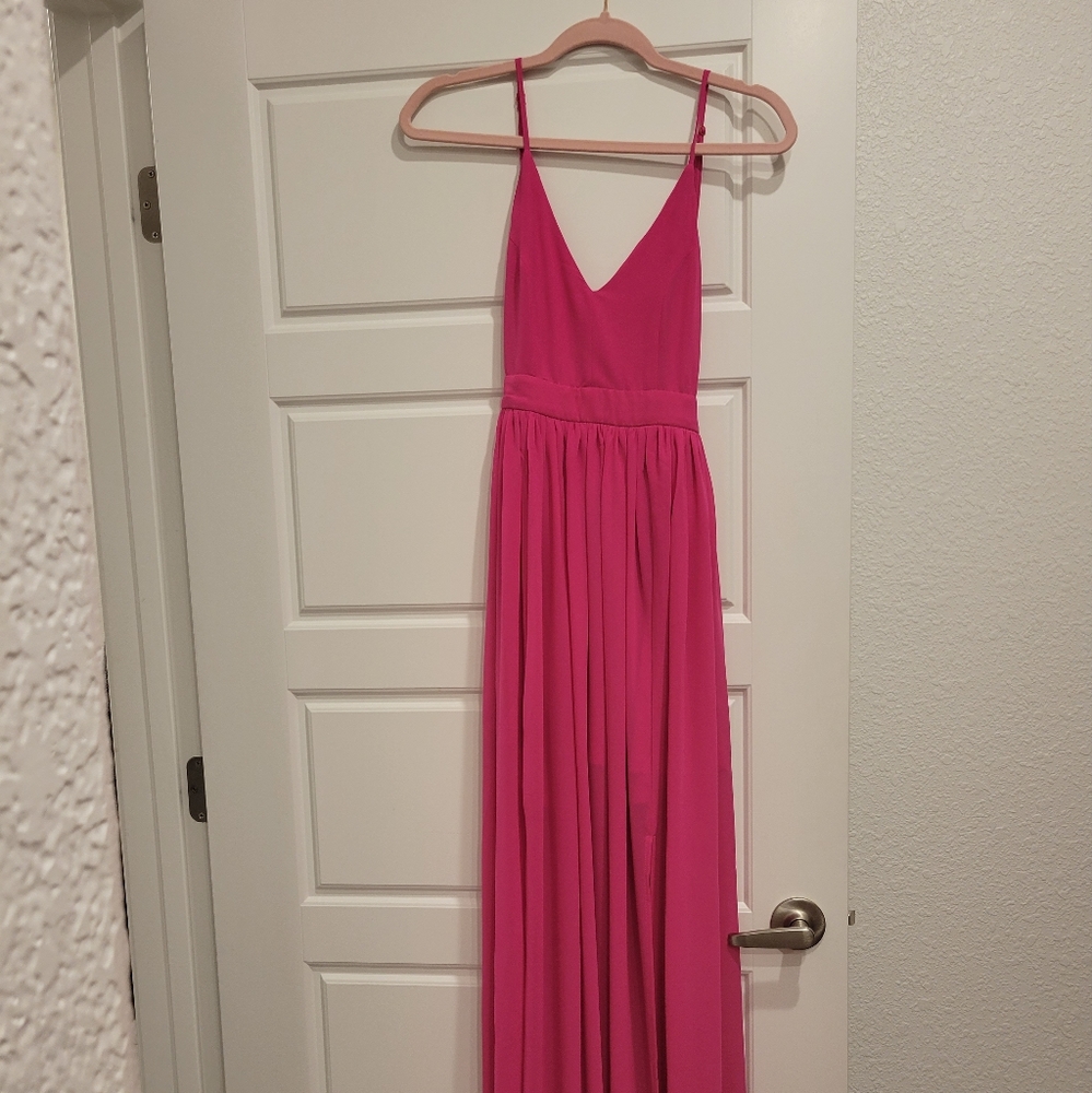 Miss Avenue pink maxi dress